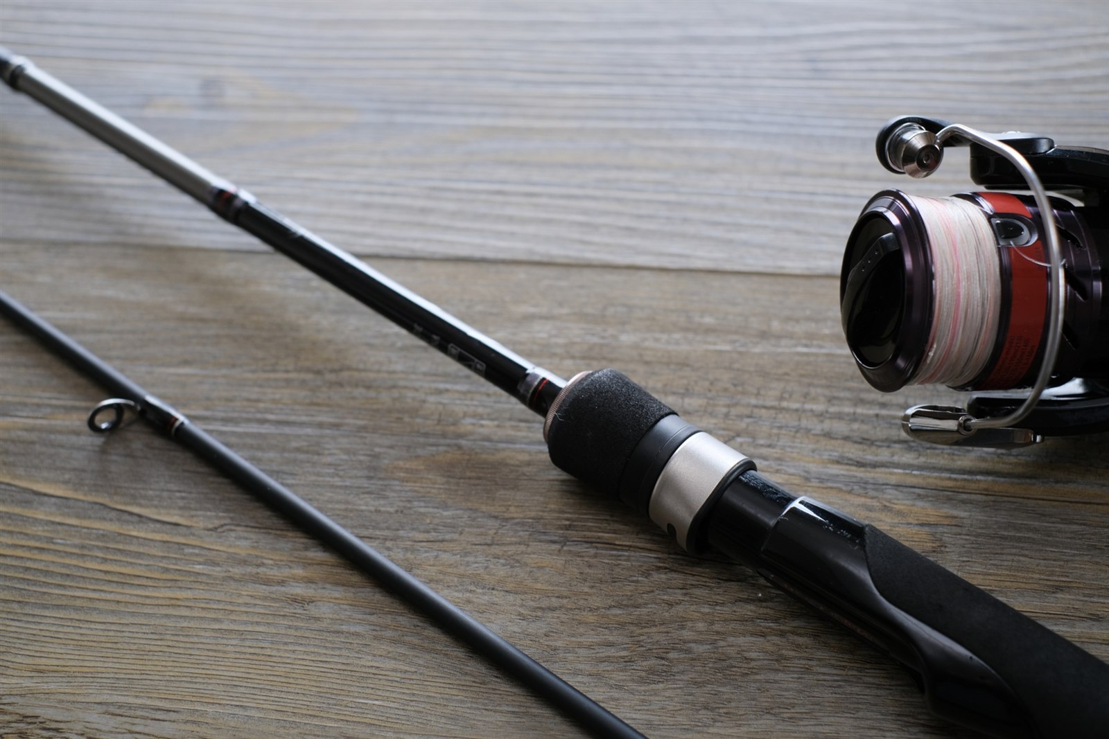 複数のロッドをまとめて置いた様子